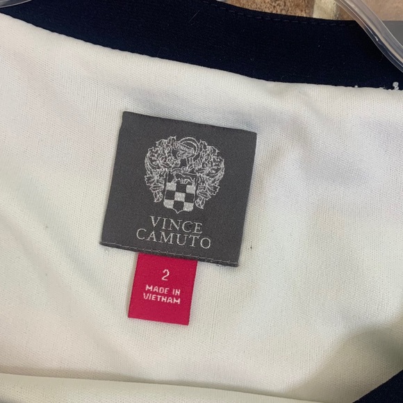 Vince Camuto Striped Mini Dress, Size 2 - Picture 3 of 16